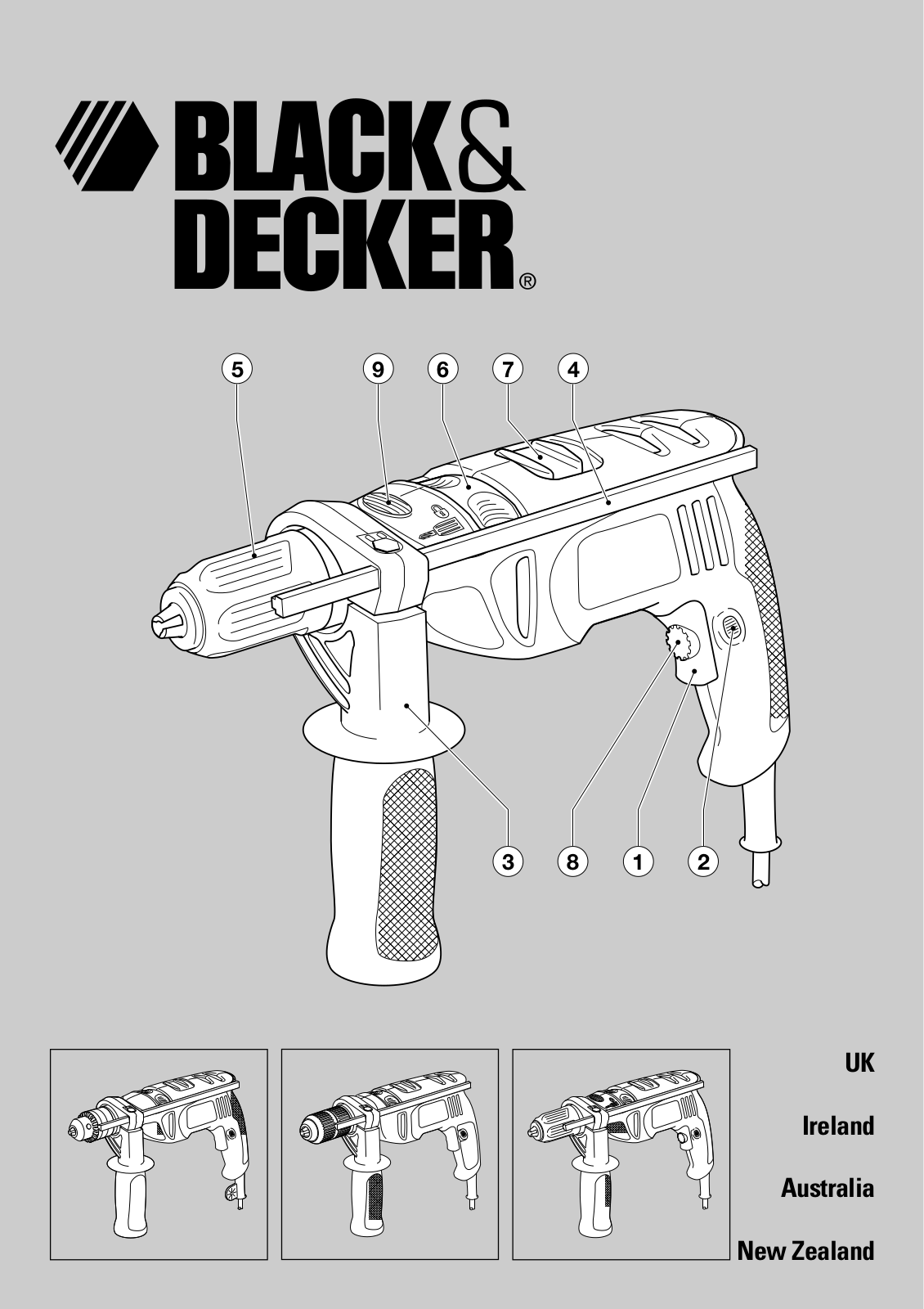 Black & Decker Kr600cre Instruction Manual