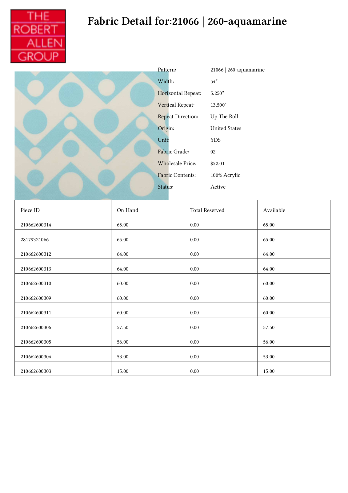 Duralee CRAL5037 Specifications - ManualMachine.com