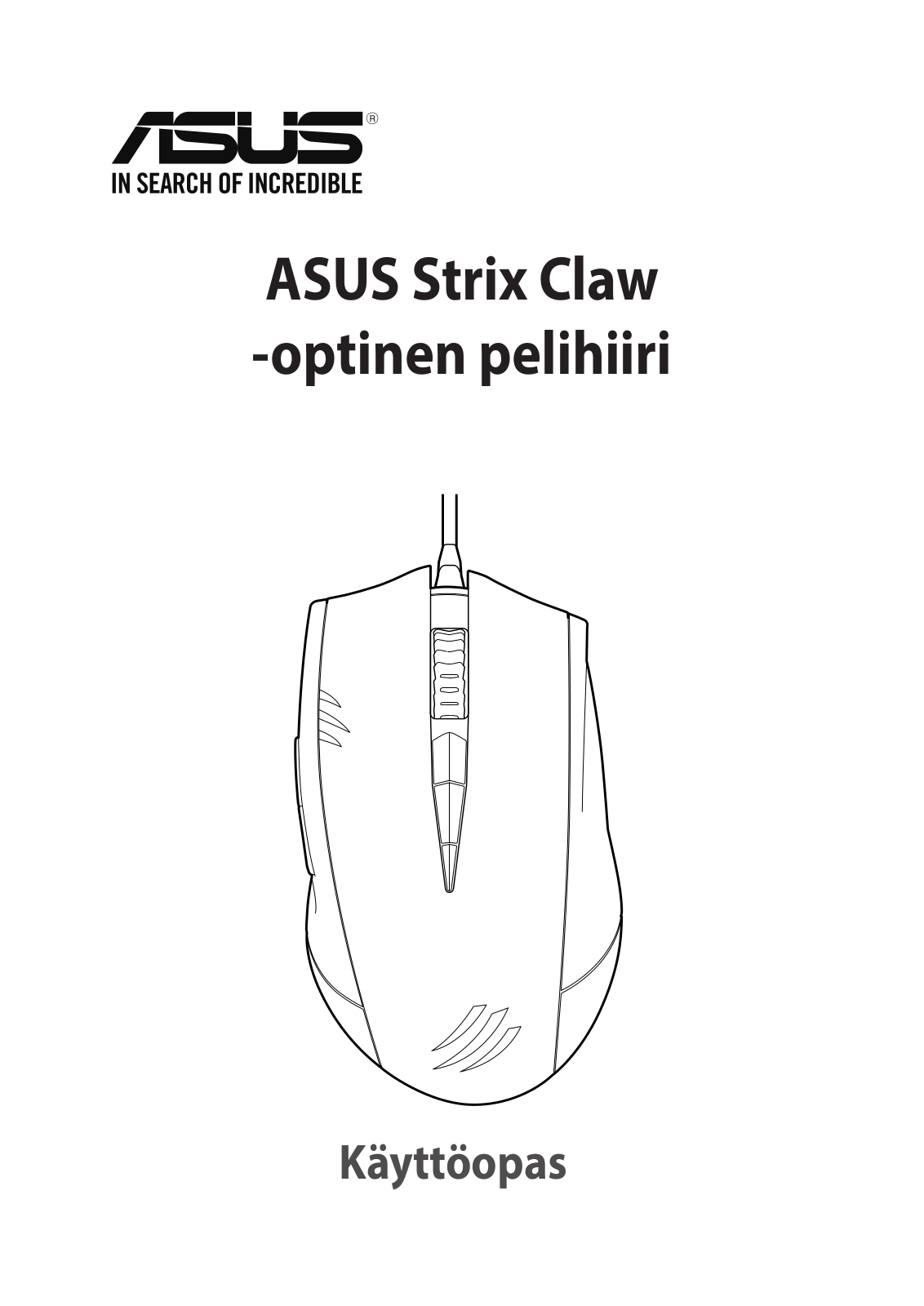 Asus STRIX CLAW User’s Manual