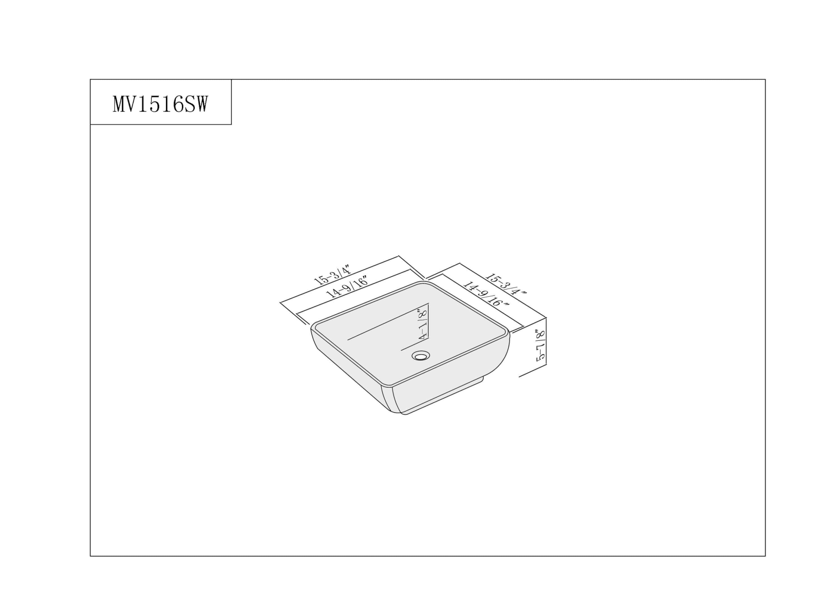 Fine Fixtures FINF1065 Dimensions - ManualMachine.com