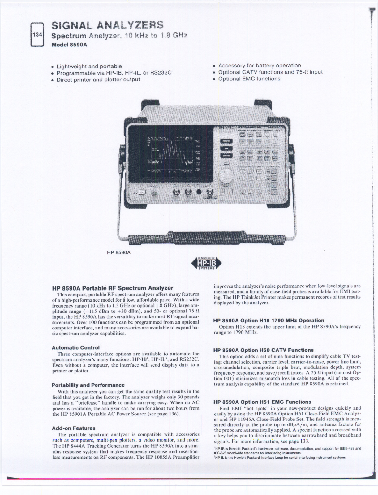 Agilent 8590A Data Sheet - ManualMachine.com