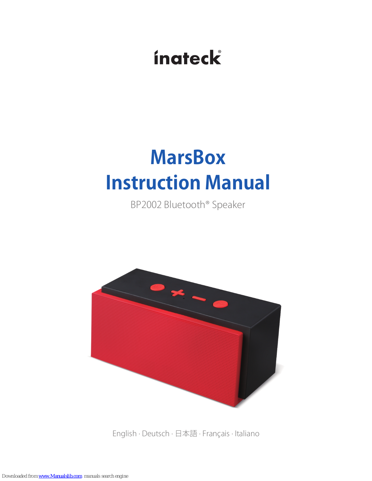 Inateck BP2002 Instruction Manual