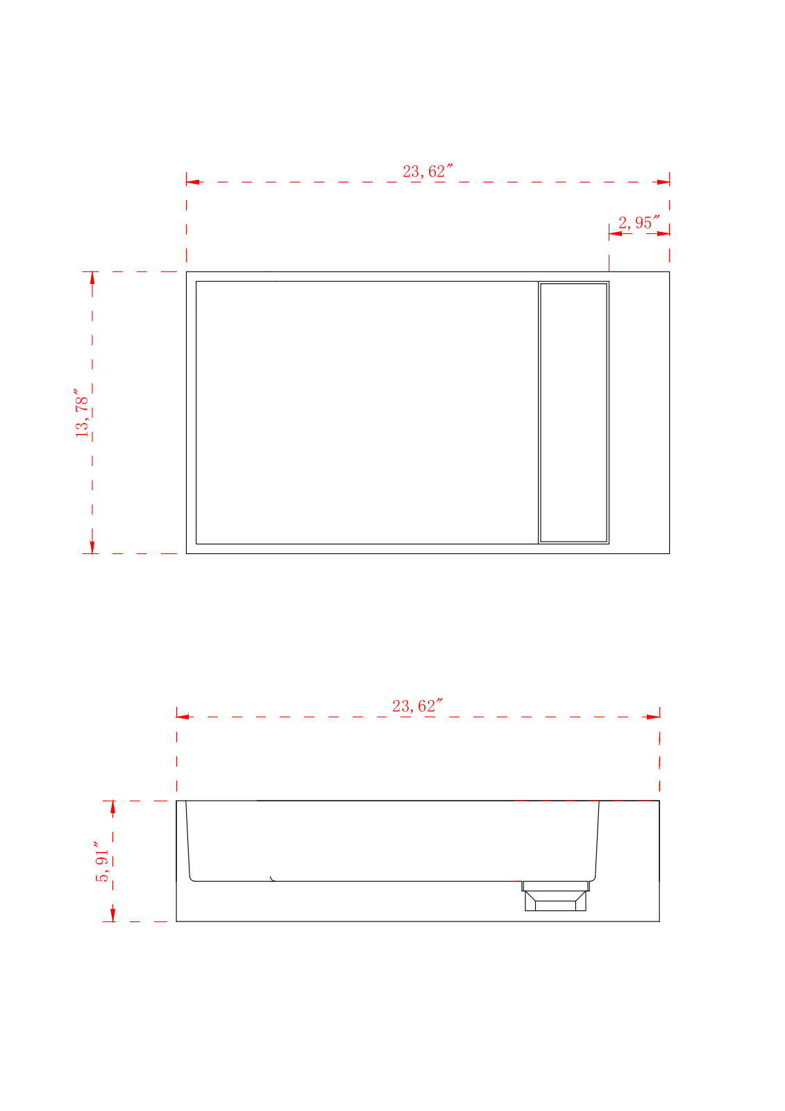 ANZZI ANZI2166 Dimensions - ManualMachine.com