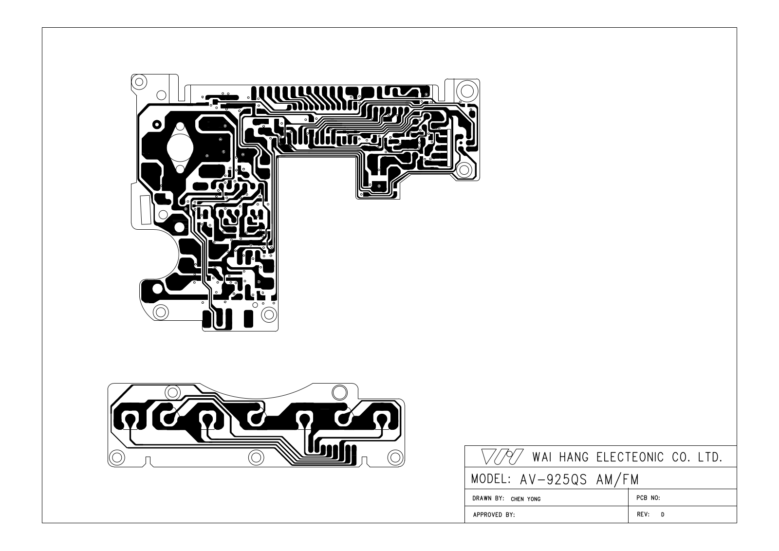 Wai Hang AV-925QS Schematic