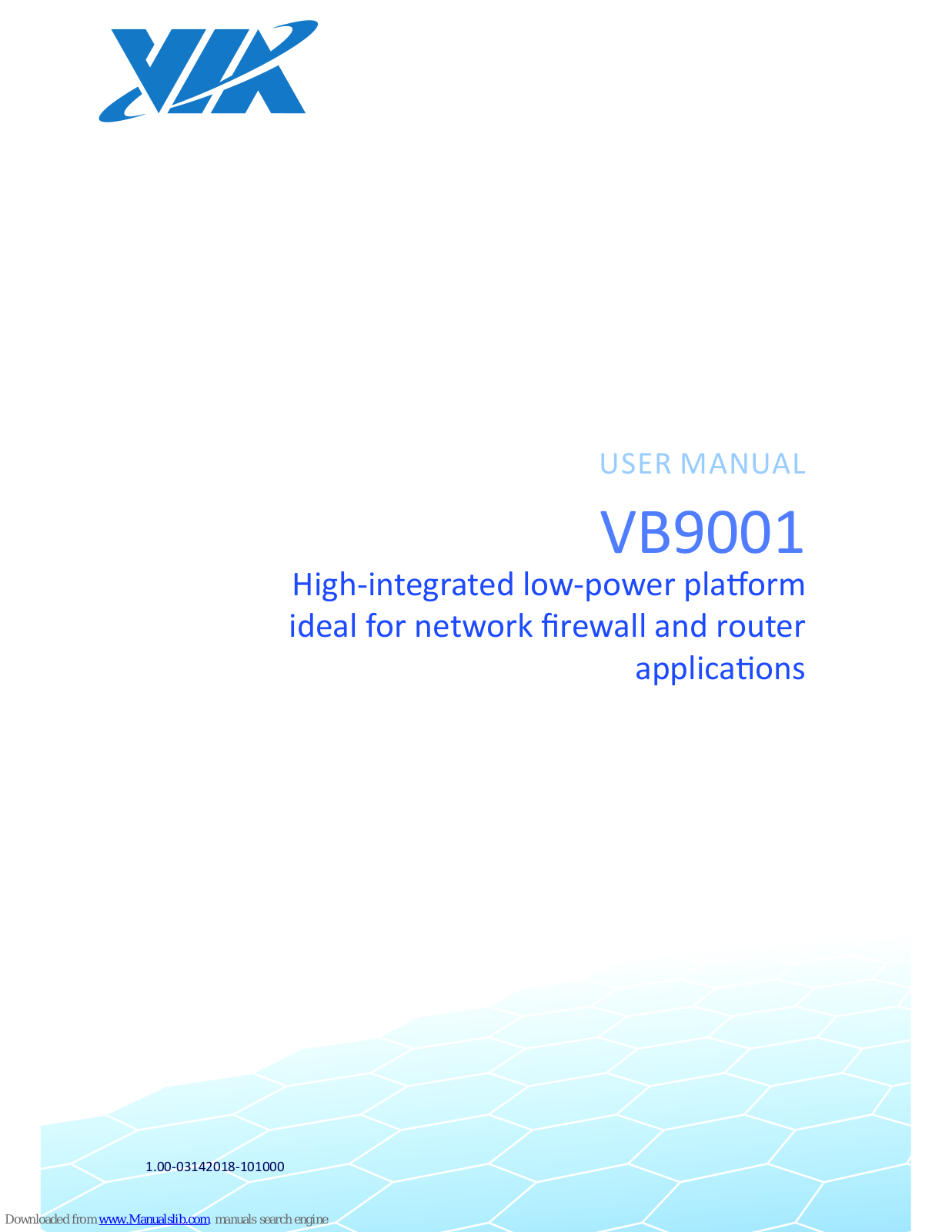 VIA Technologies VB9001 User Manual