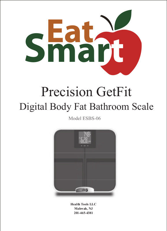  Health Tools ESBS-06 EatSmart Precision GetFit Body