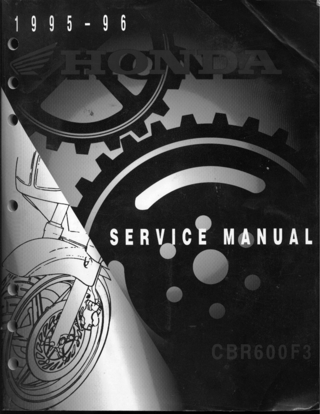 Honda CBR600F3 Service Manual 00 toc