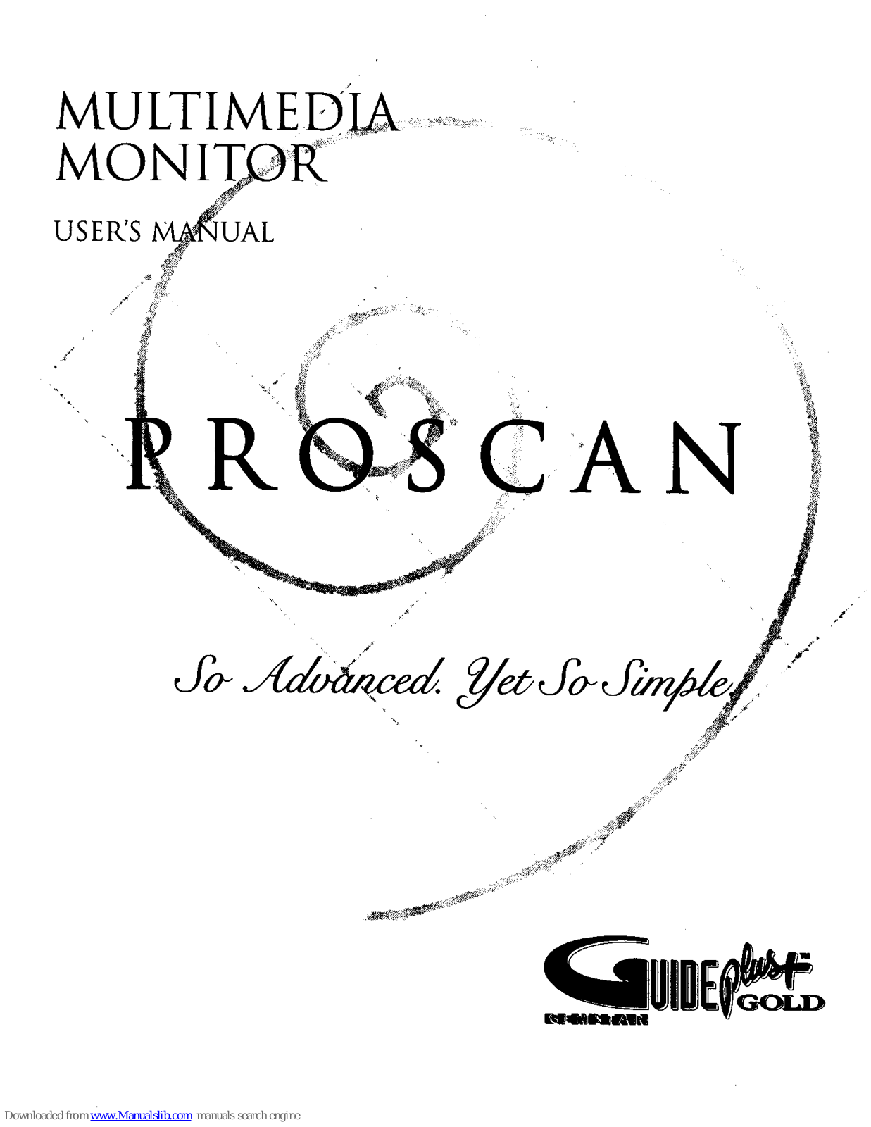ProScan PS36810, PS52810, PS27180, PS61810, PS32810 User Manual - ManualMachine.com