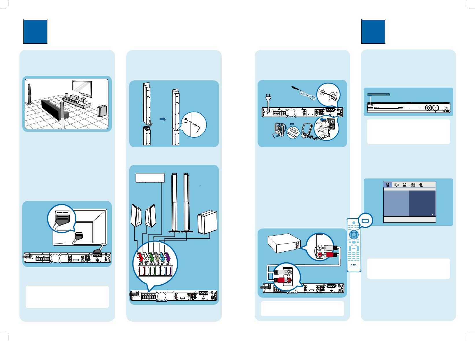 Philips HTS3357 User Manual