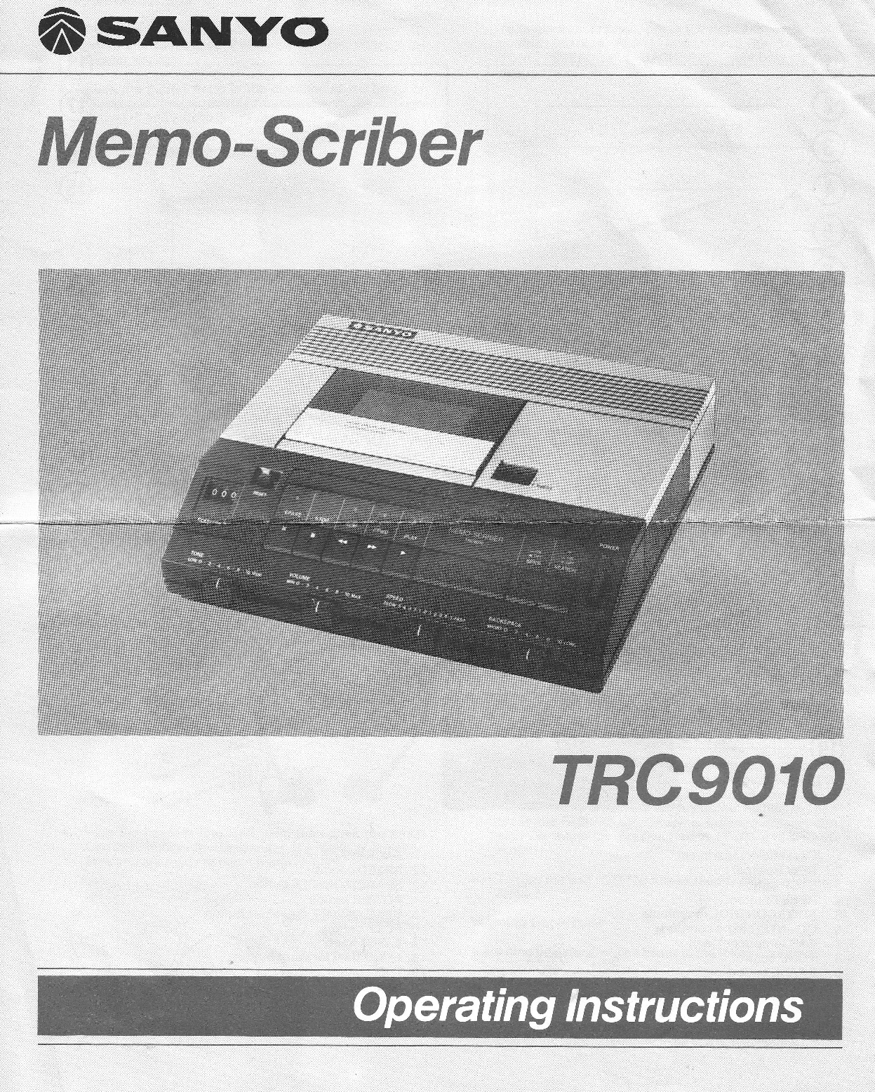 Sanyo TRC9010 User Manual