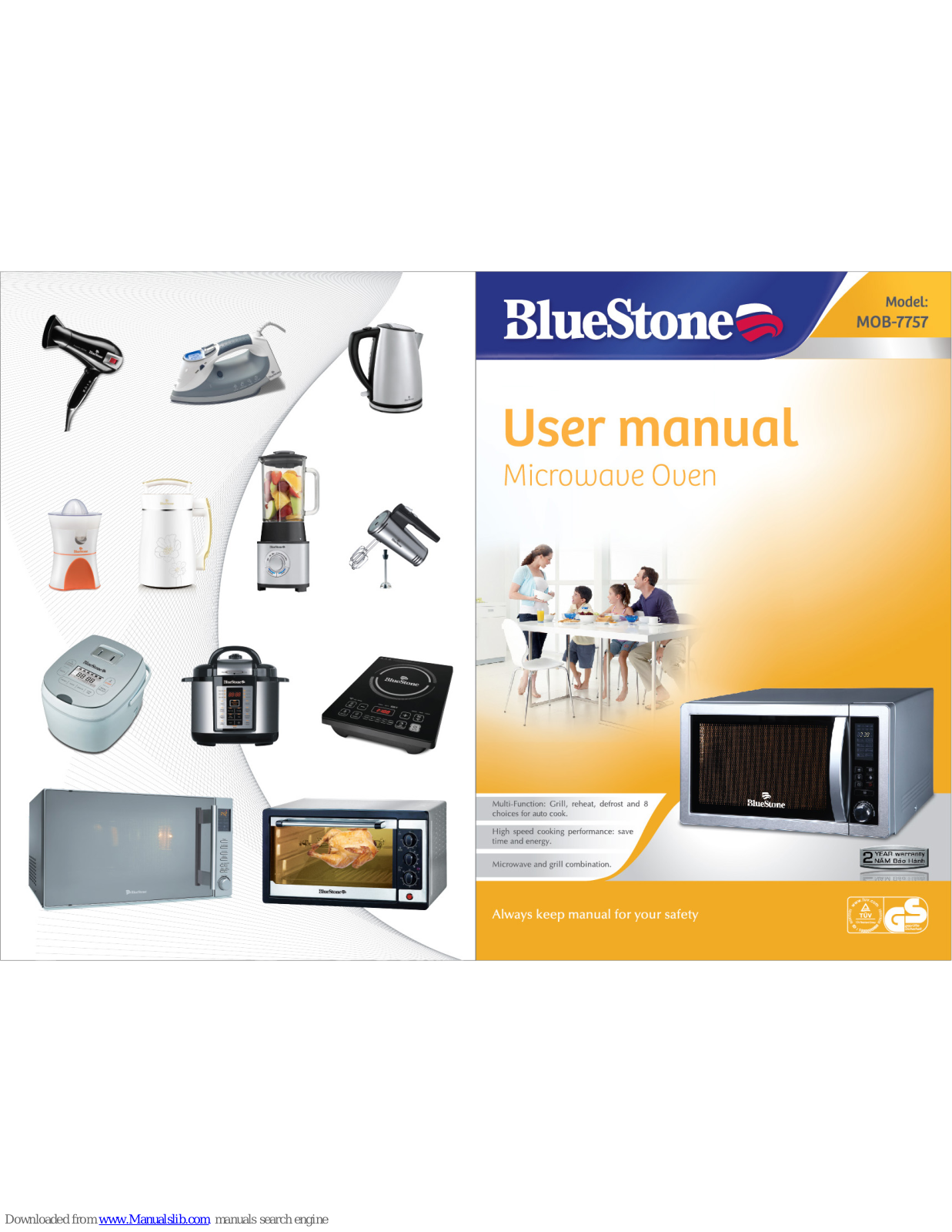 Bluestone MOB-7757 User Manual - ManualMachine.com