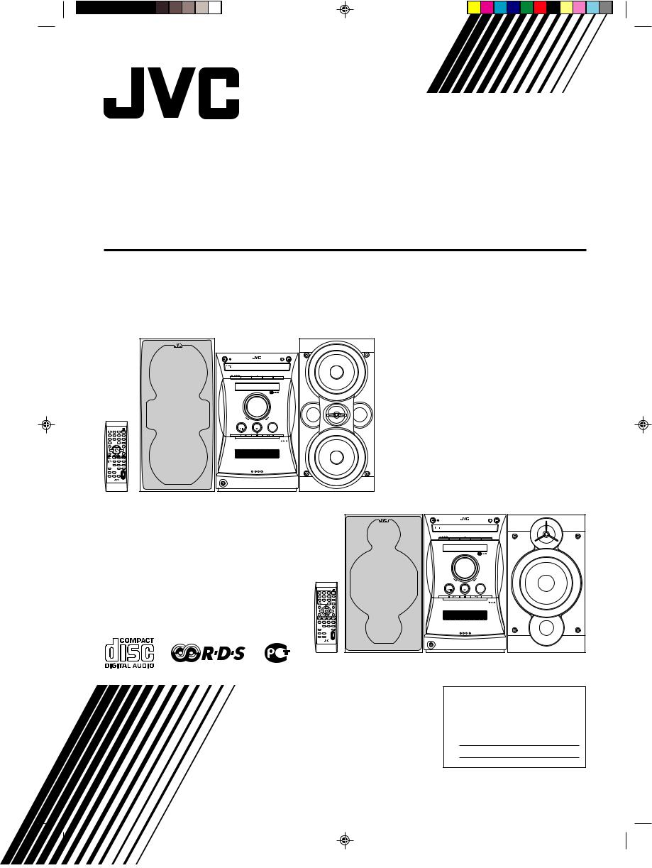 JVC UX-L30R, UX-L40R User manual