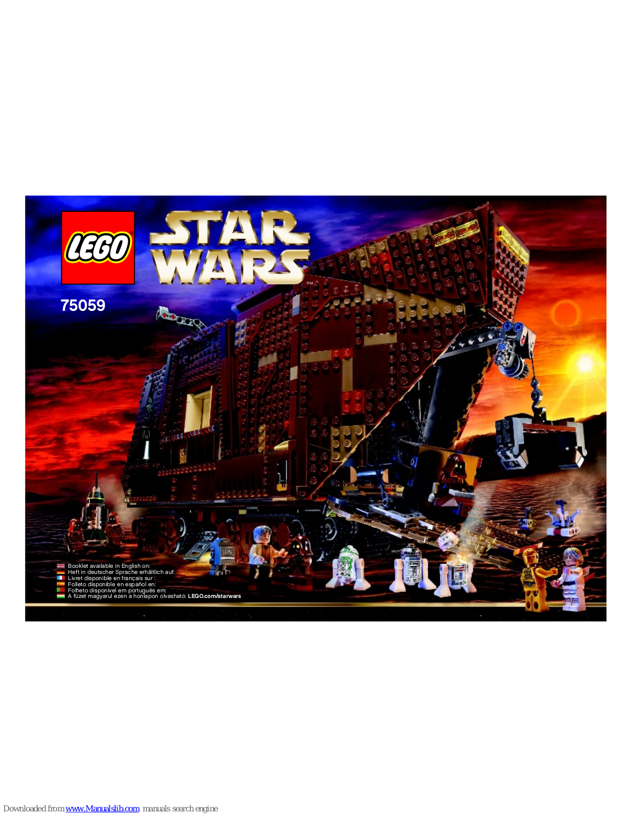 LEGO Star wars 75059 Assembly Manual