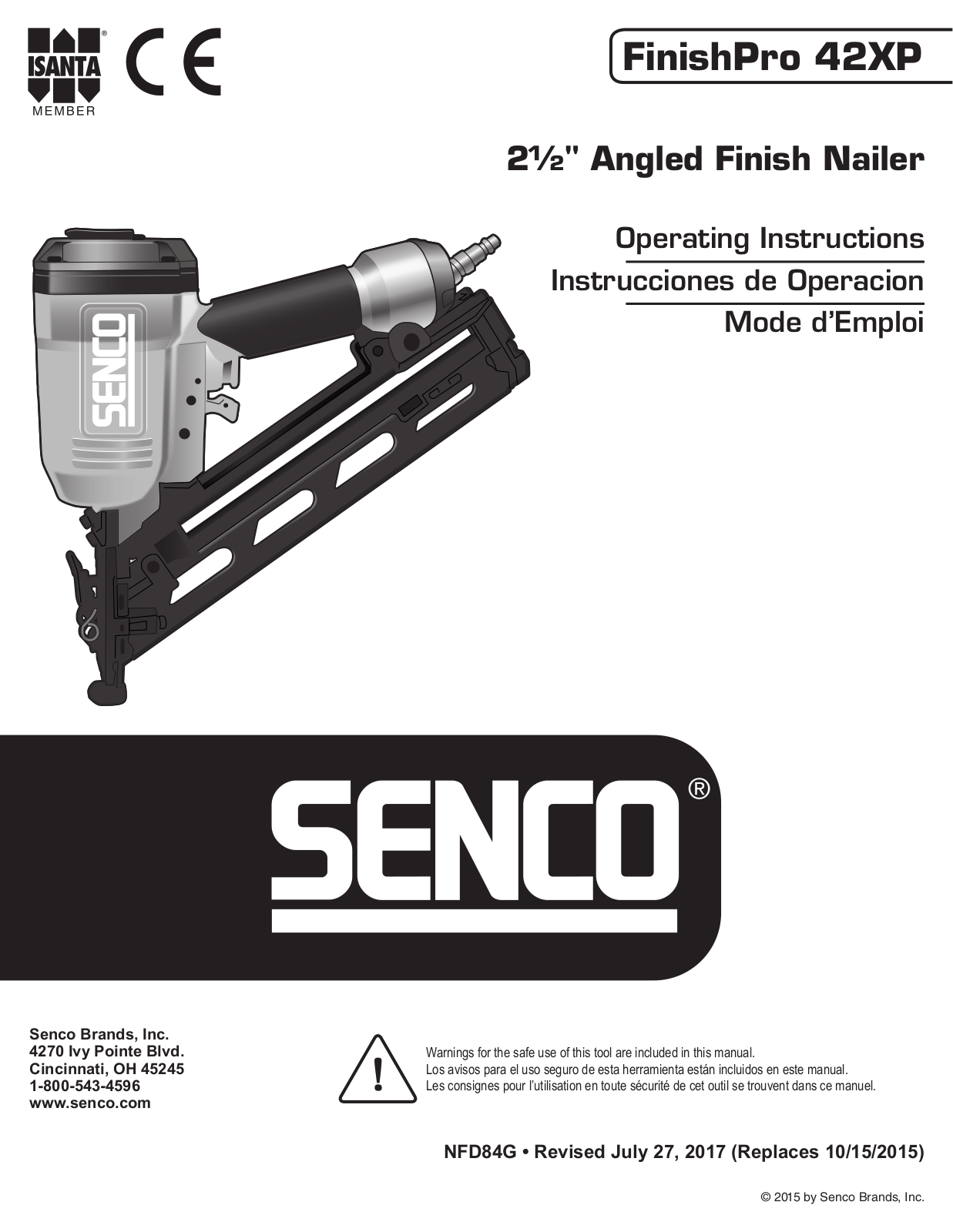 Senco 42XP User Manual