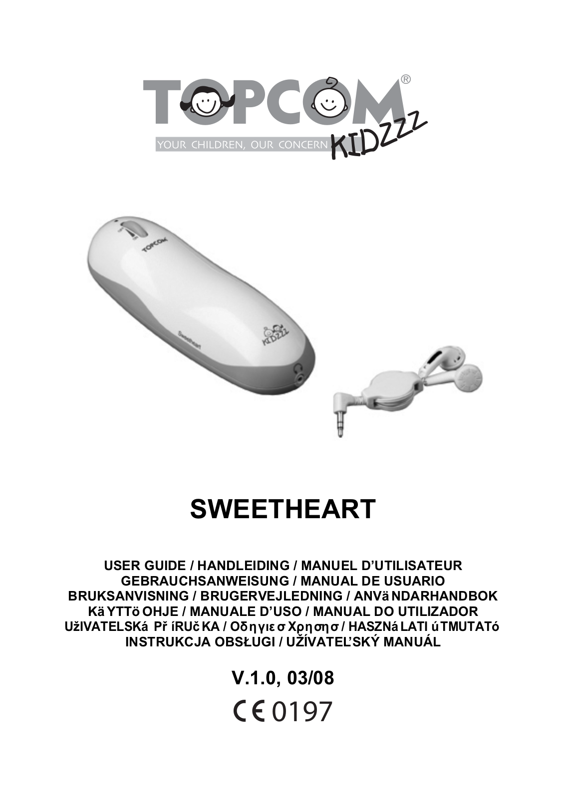 TOPCOM SWEETHEART User Manual