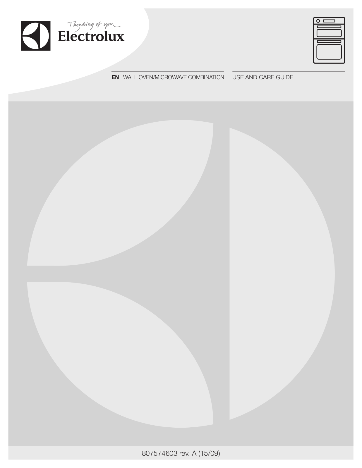 Electrolux E30MC75PPS User Manual