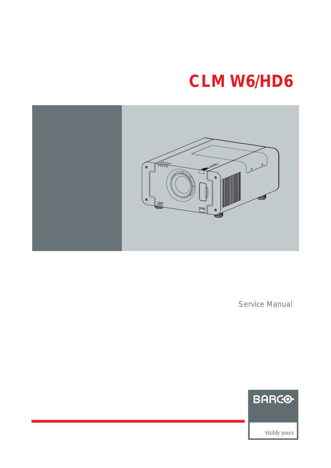 Barco CLM HD6 User Manual