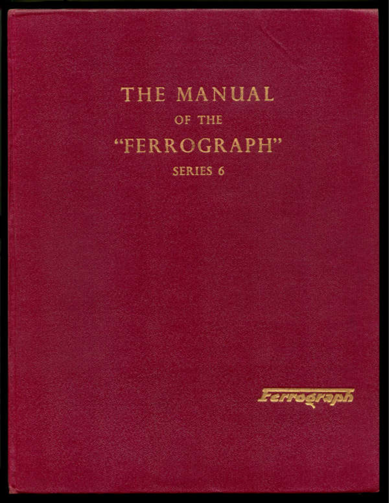 Ferrograph 632, 632-H Owners manual - ManualMachine.com