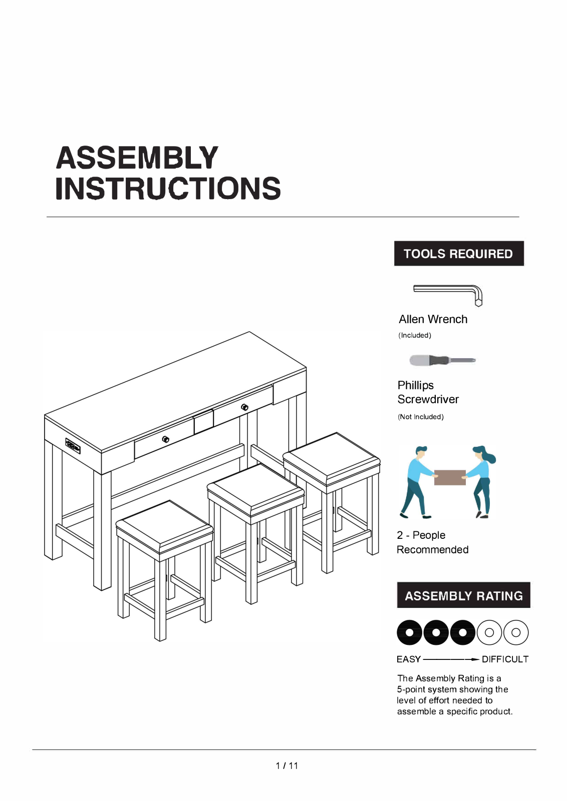 Foundry Select W003015401 Assembly Instructions - ManualMachine.com