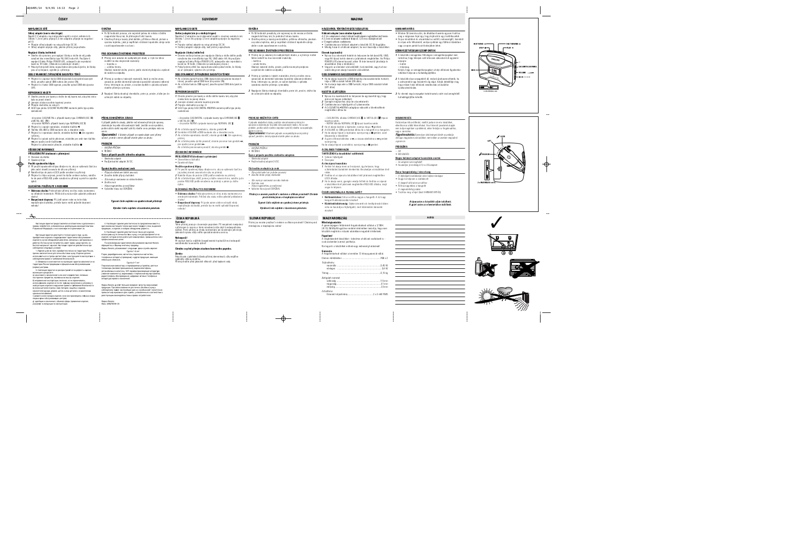 Philips AQ6495/00Z User Manual