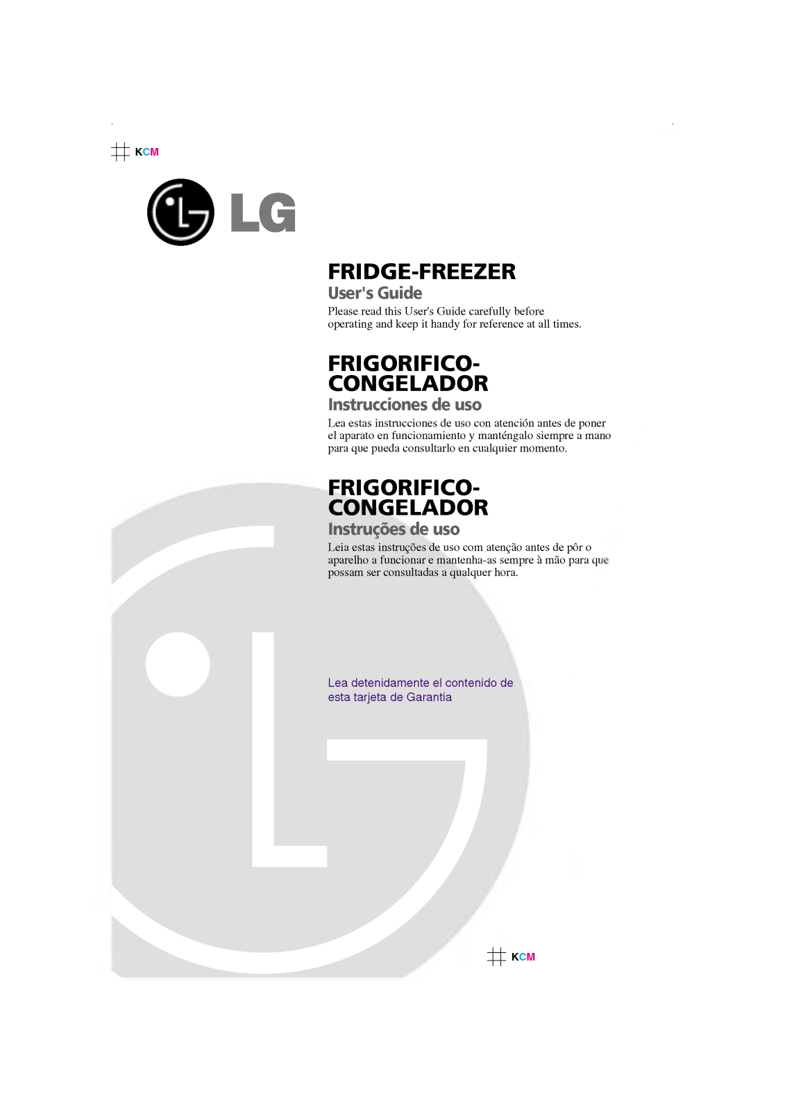 LG GC-409GTQA User Manual