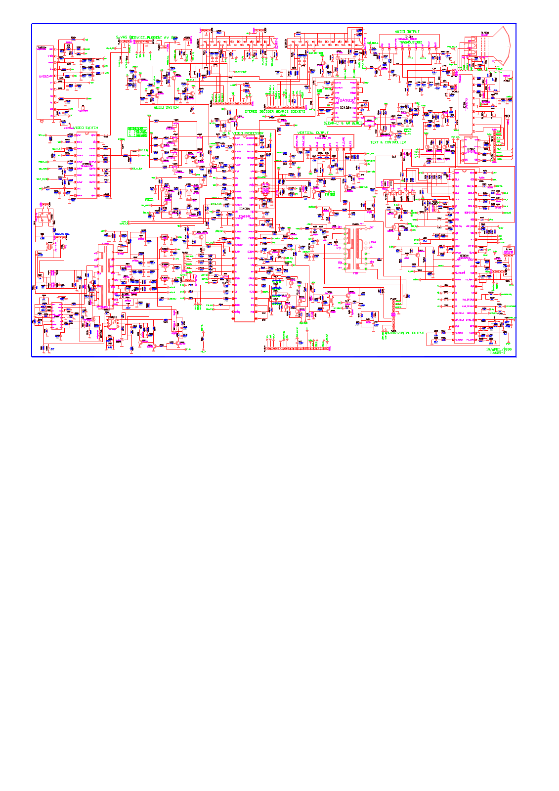 VESTEL AK25 Circuit