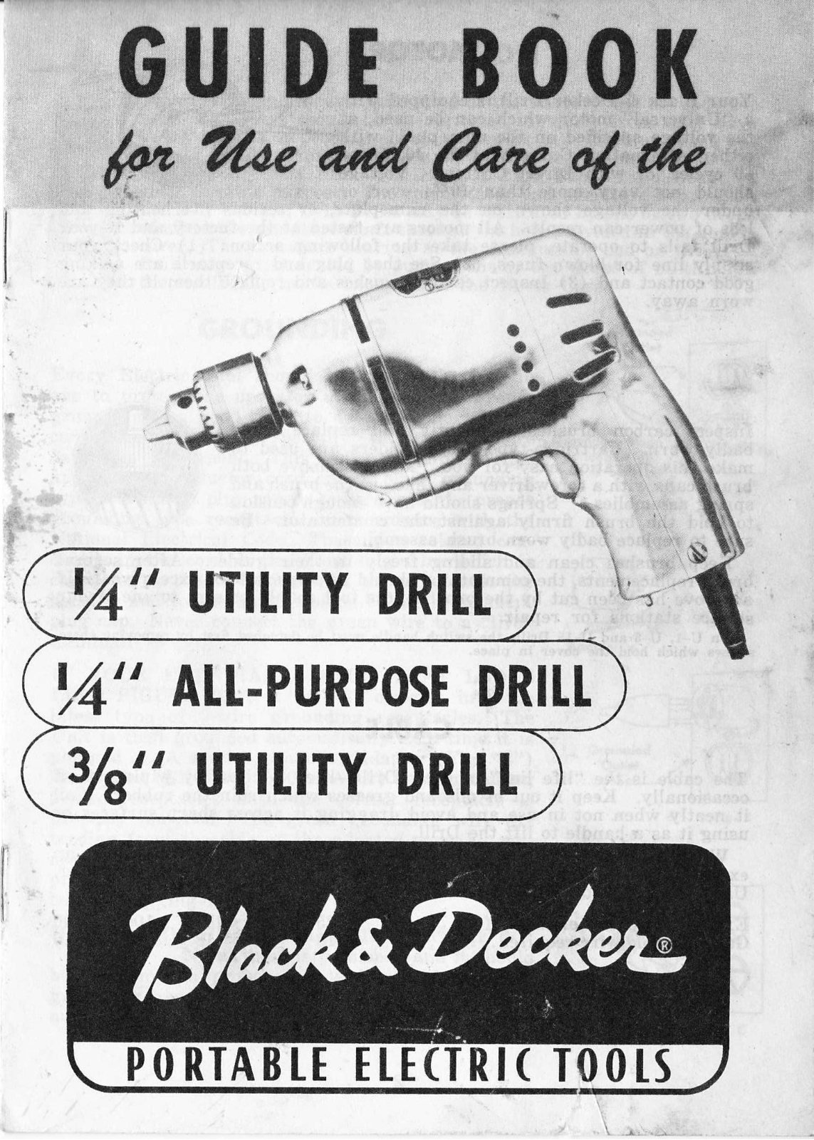 Black & Decker Manufacturing GuideBook Instruction Guides - ManualMachine.com