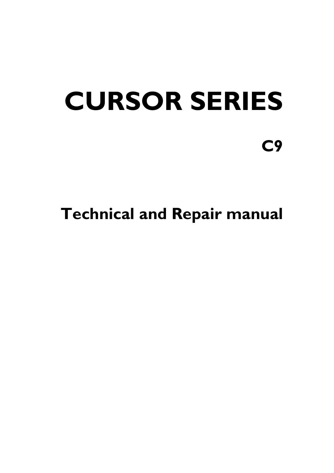 Iveco Cursor C9 Repair Manual