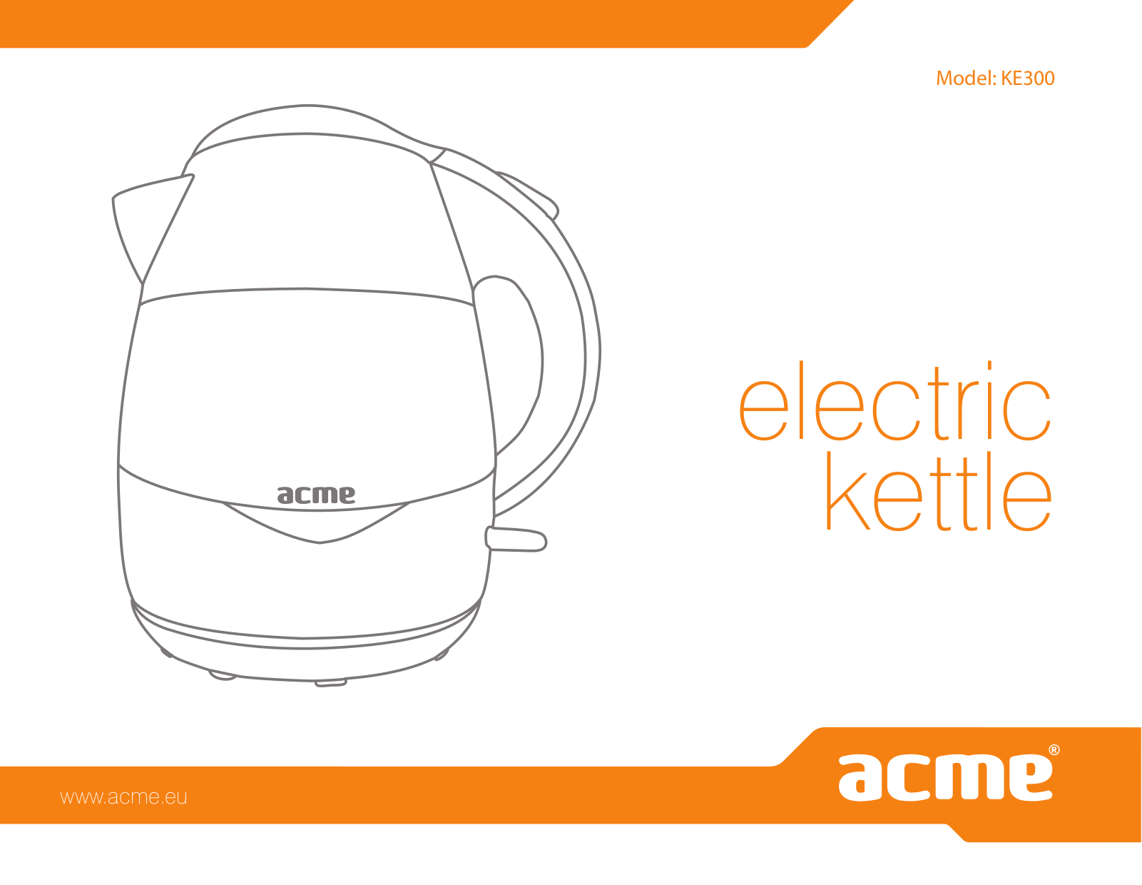 Acme KE300 User Manual