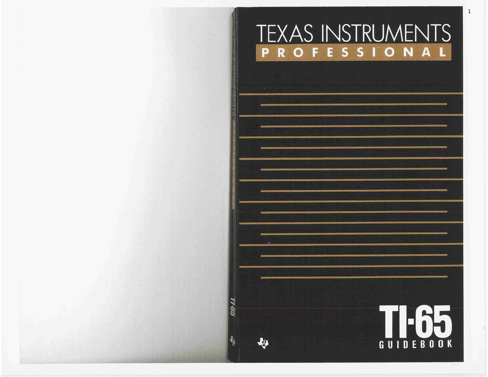 Texas Instruments TI-65 User Manual