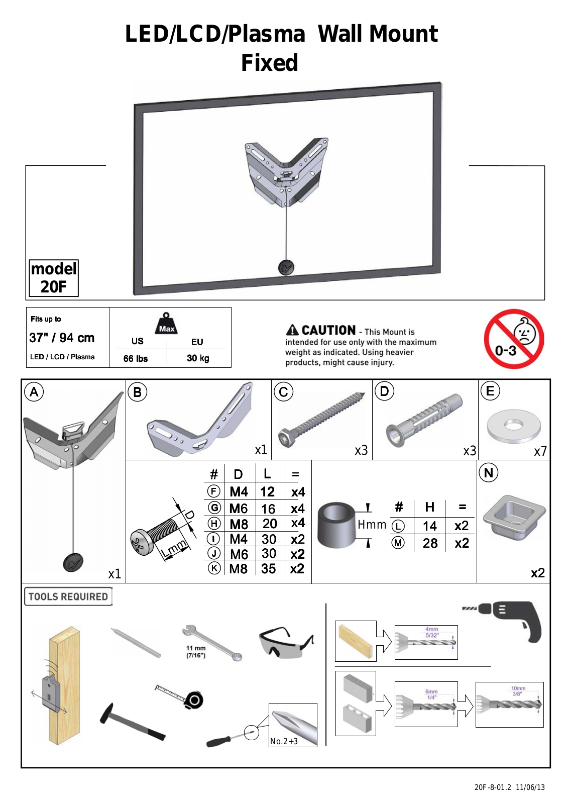 Barkan 20F User Manual