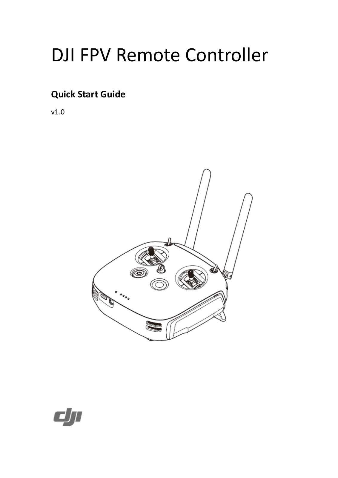 SZ DJI TECHNOLOGY P1RC1901 User Manual