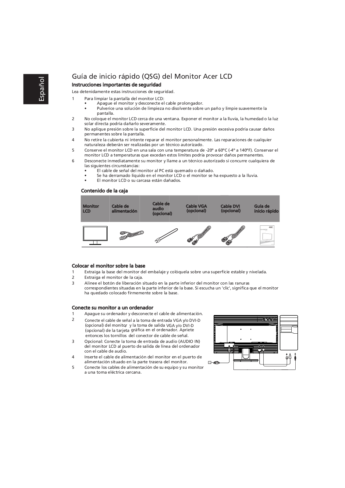 Acer K272HL User Manual