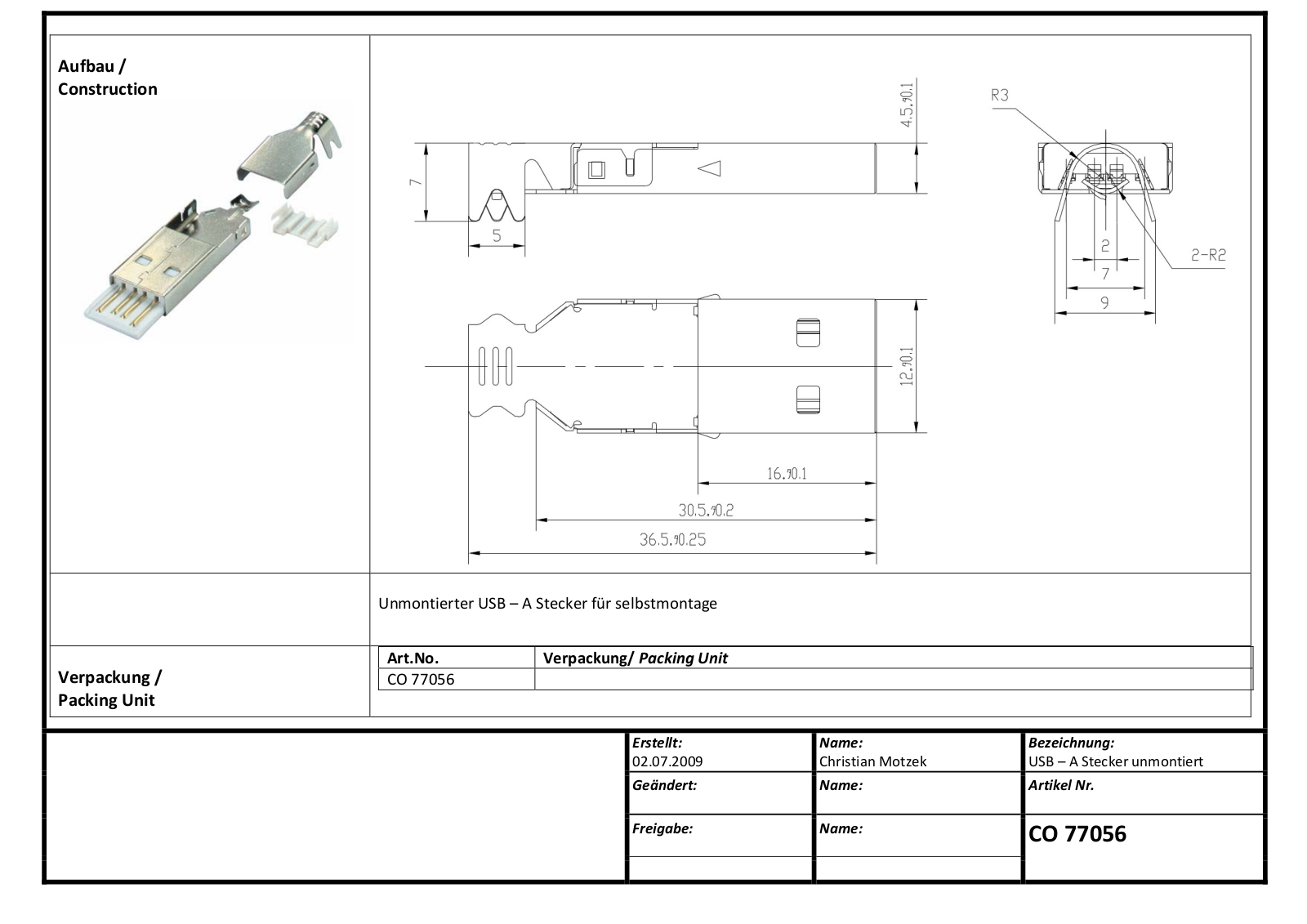 Datasheet USB AG-KV Datasheet (FREI) - ManualMachine.com