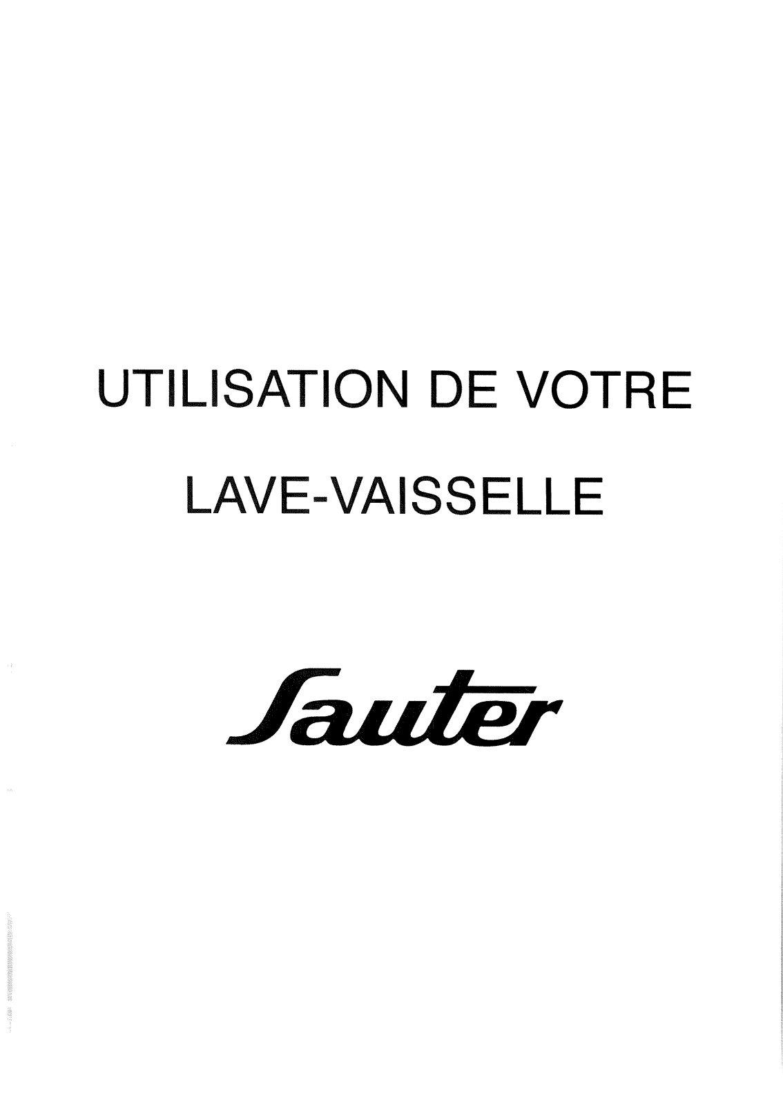 Sauter VIP4N, VIP4B User Manual