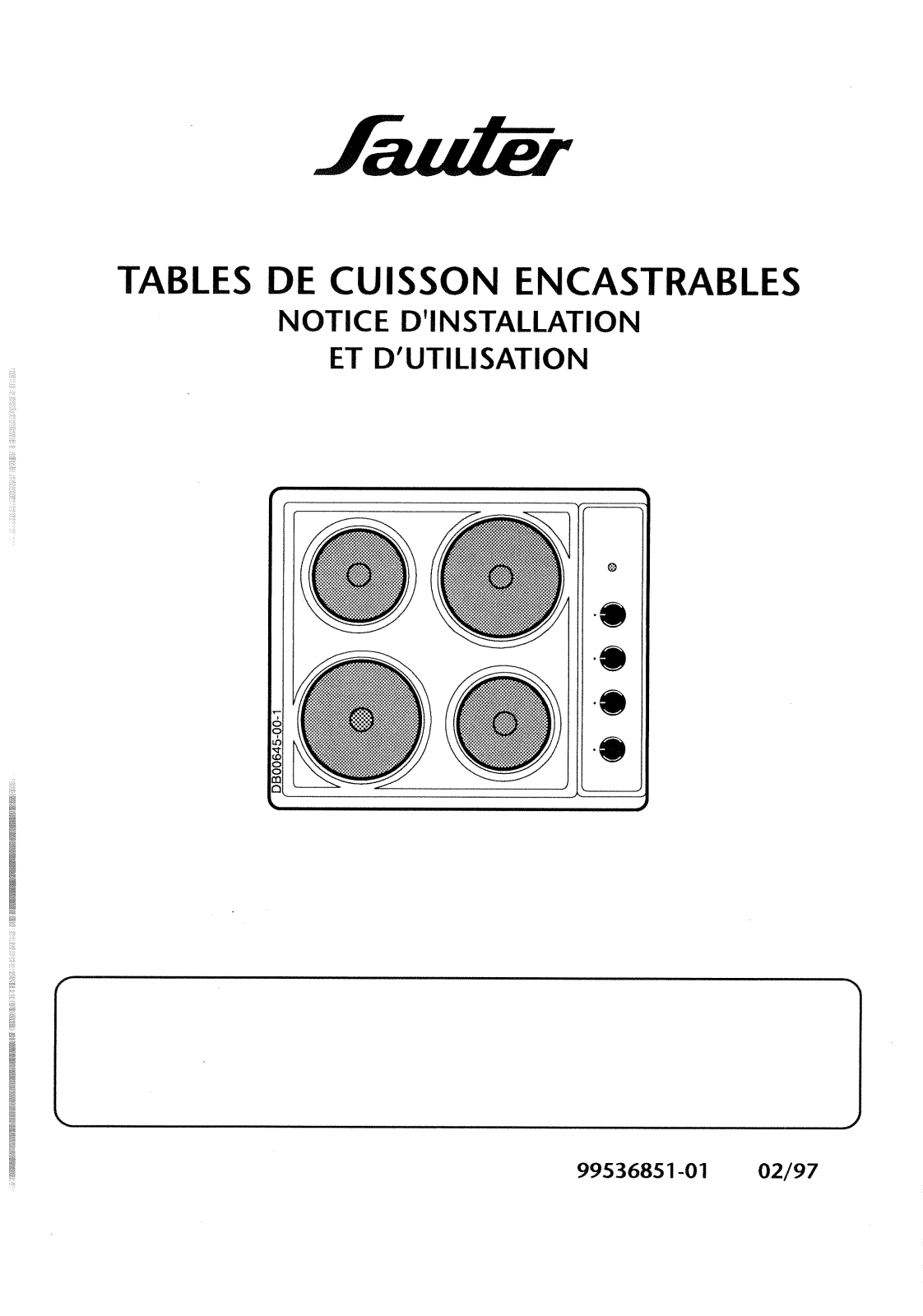 SAUTER E 5400 B1, E5400S User Manual