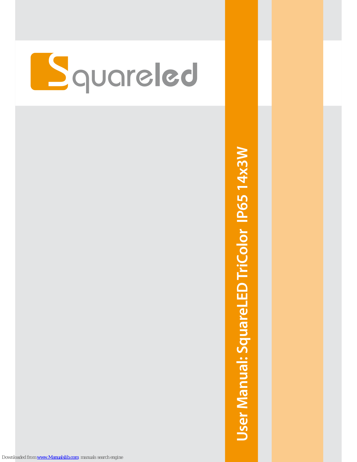 Squareled tricolor ip65 User Manual