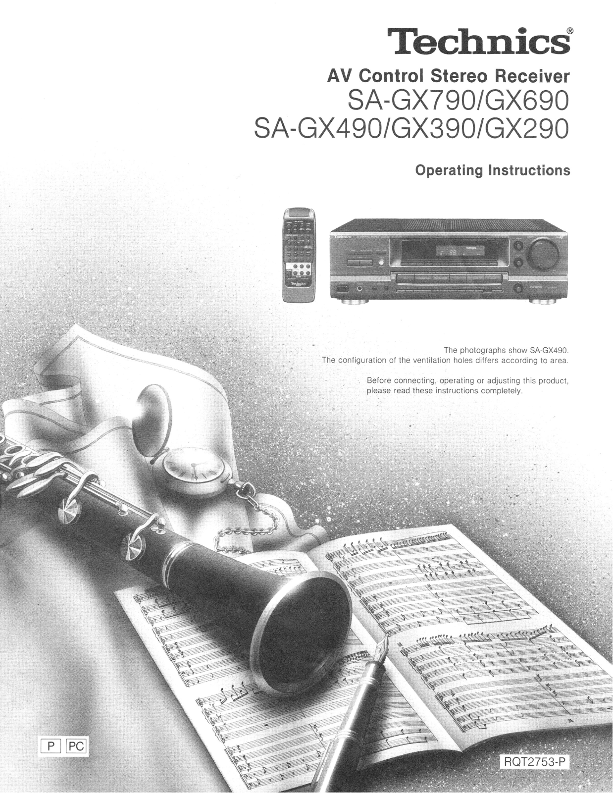 Technics sa-gx290, sa-gx390, sa-gx490, sa-gx690, sa-gx790 Operating Instruction - ManualMachine.com