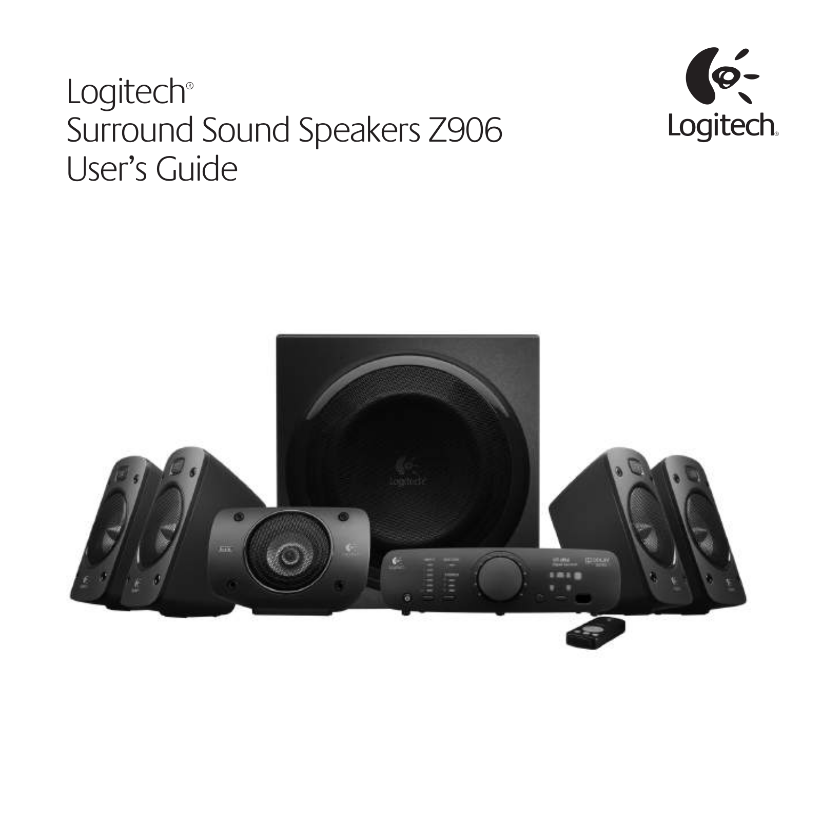 Logitech Z906 User Manual