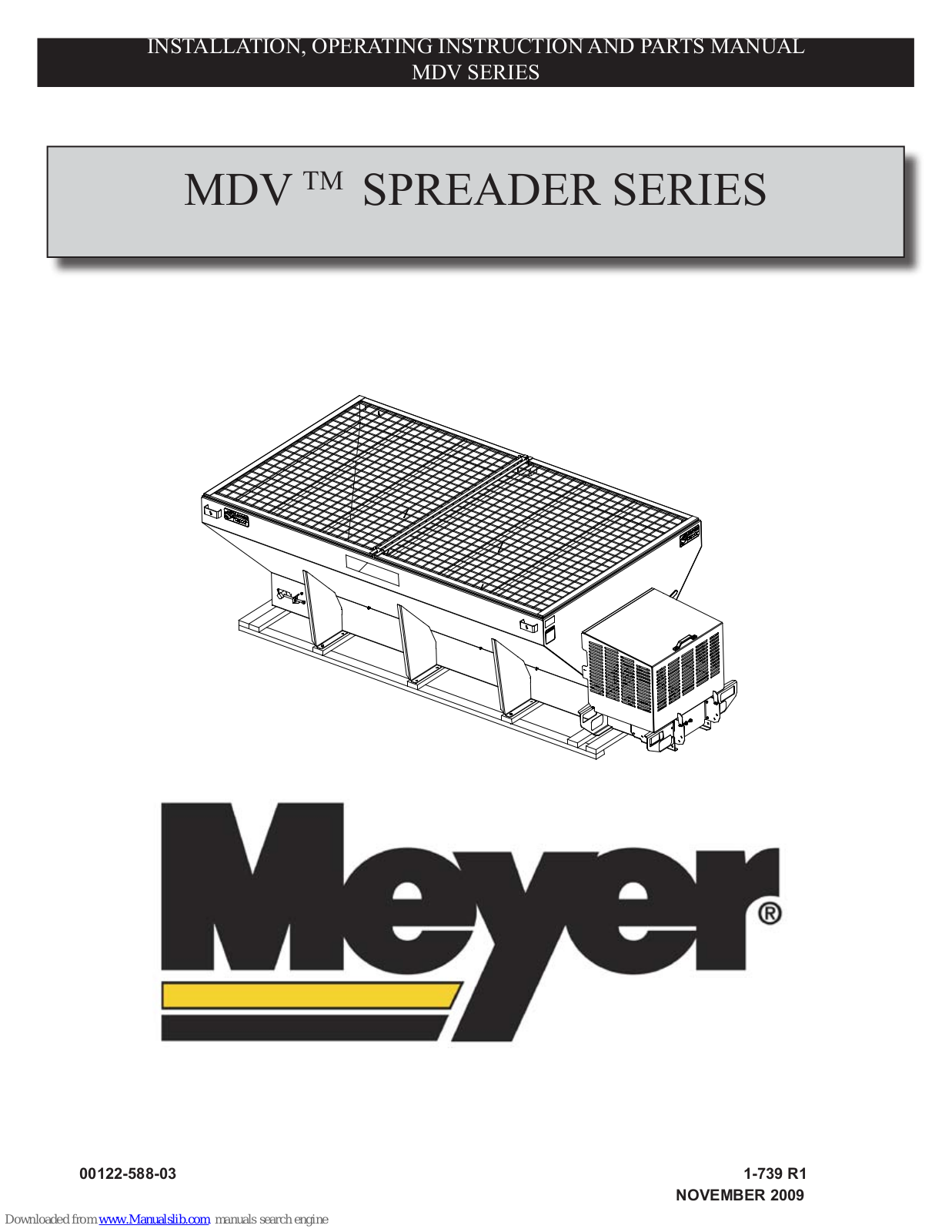 Meyer MDV Parts List - ManualMachine.com