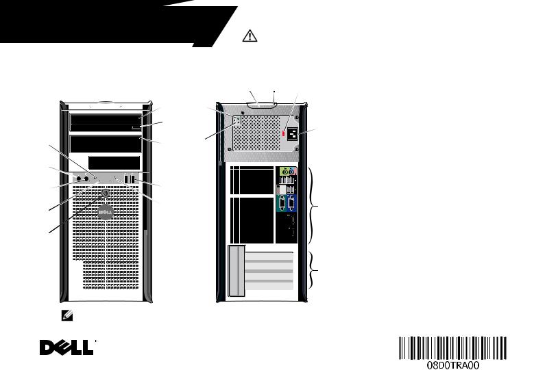 Dell OptiPlex 580 User Manual