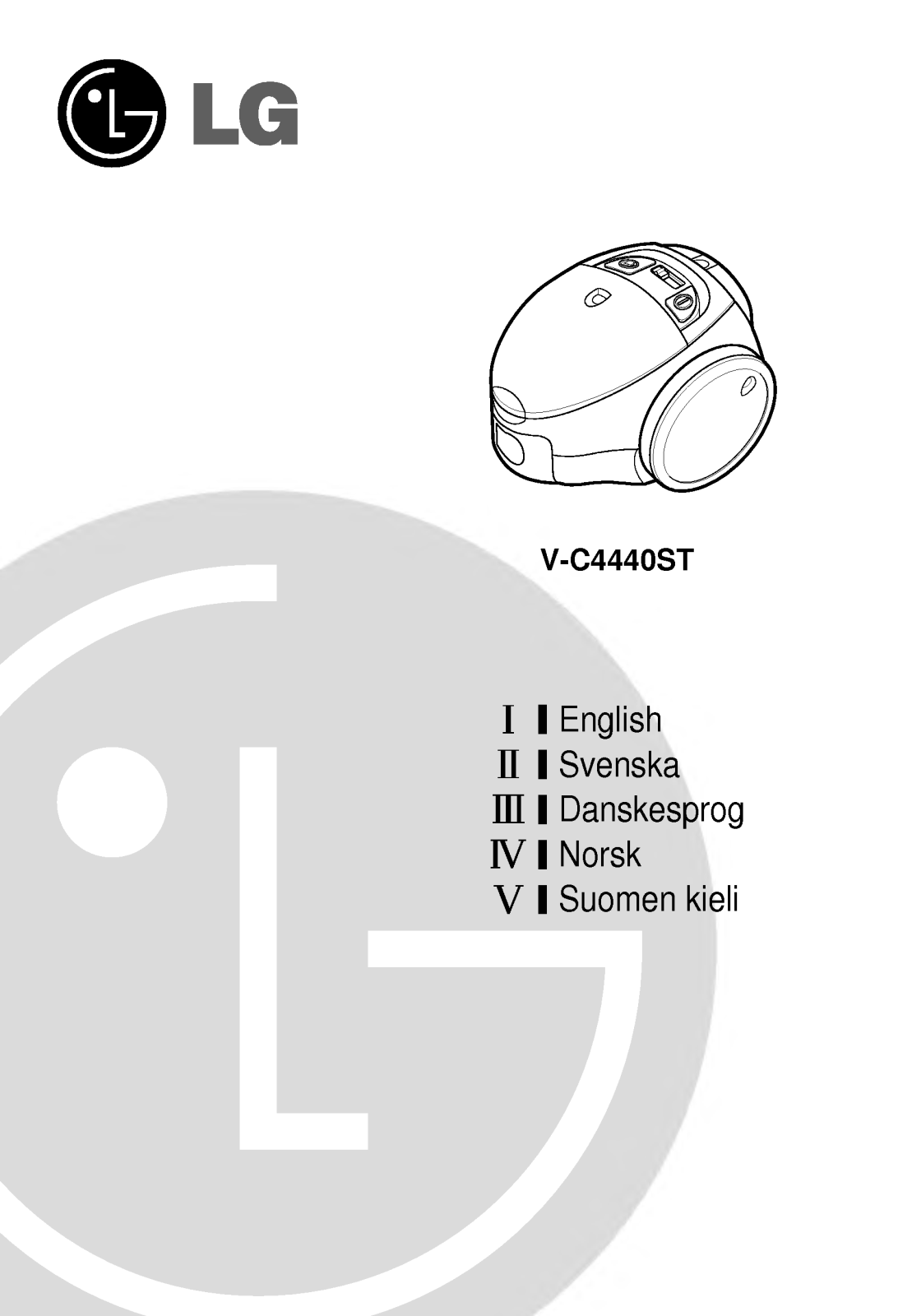 Lg V-C4440ST User Manual