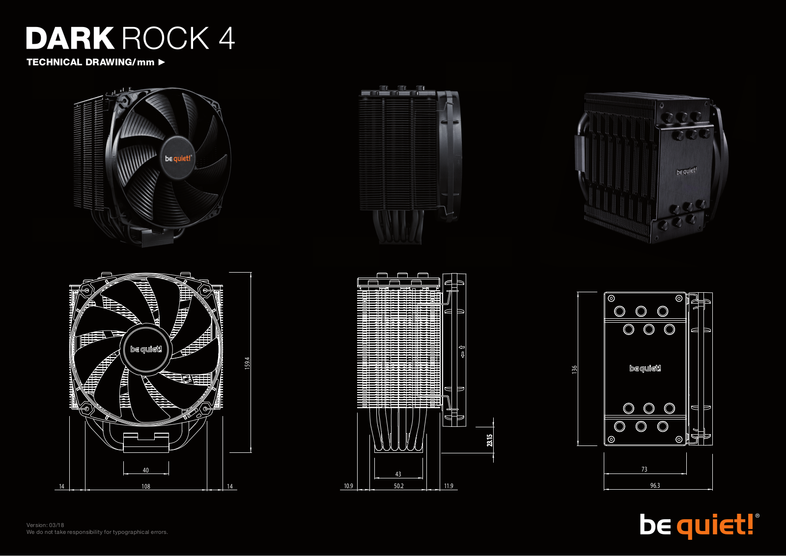 be quietl Dark Rock 4 User Manual