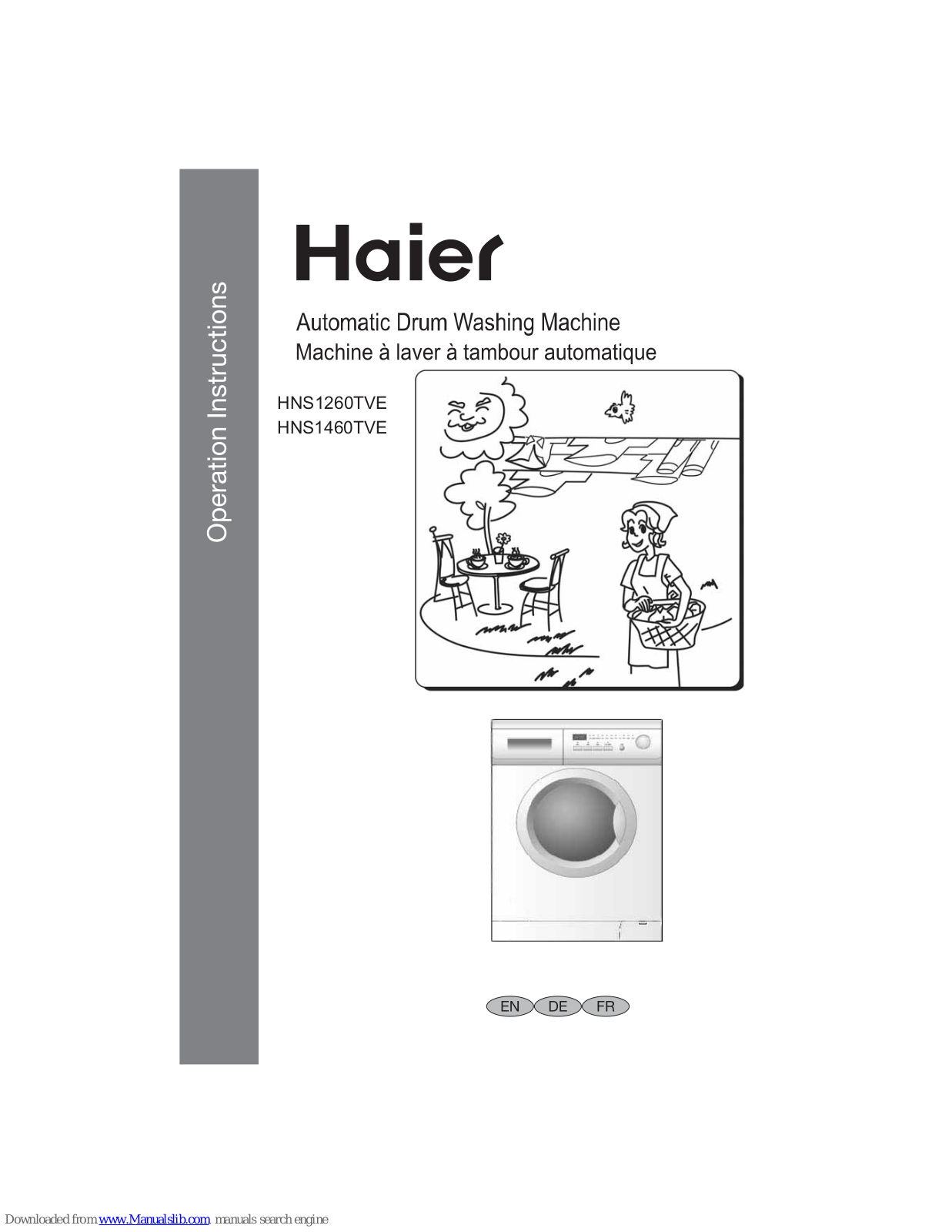 HAIER HNS1460TVEME, HNS1260TVE User Manual