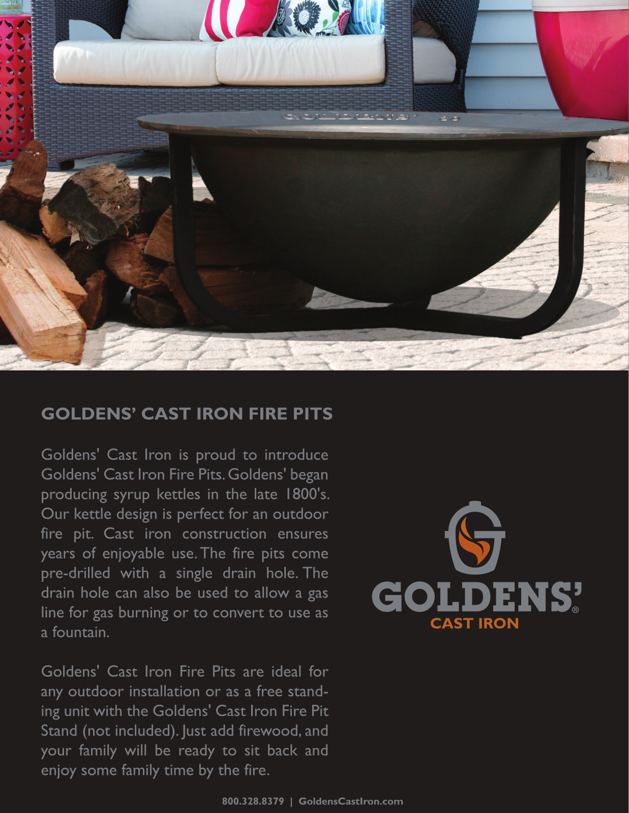 Goldens Cast Iron GFP136110 Specifications