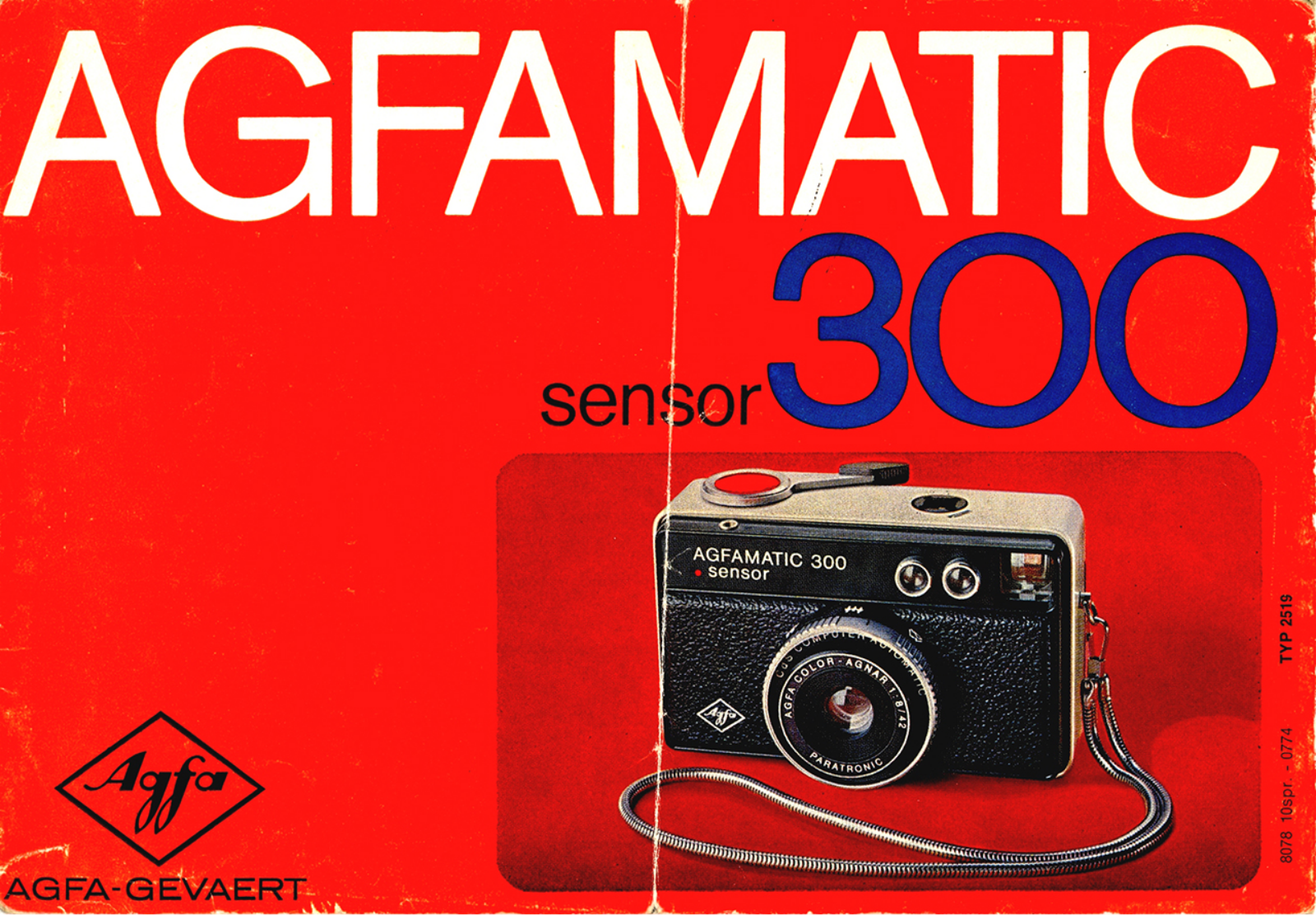 AGFA Agfamatic 300 Instruction Manual