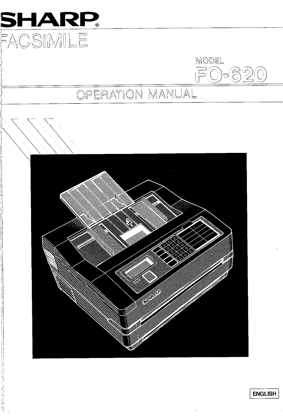 Sharp FO-620 Operating Manual