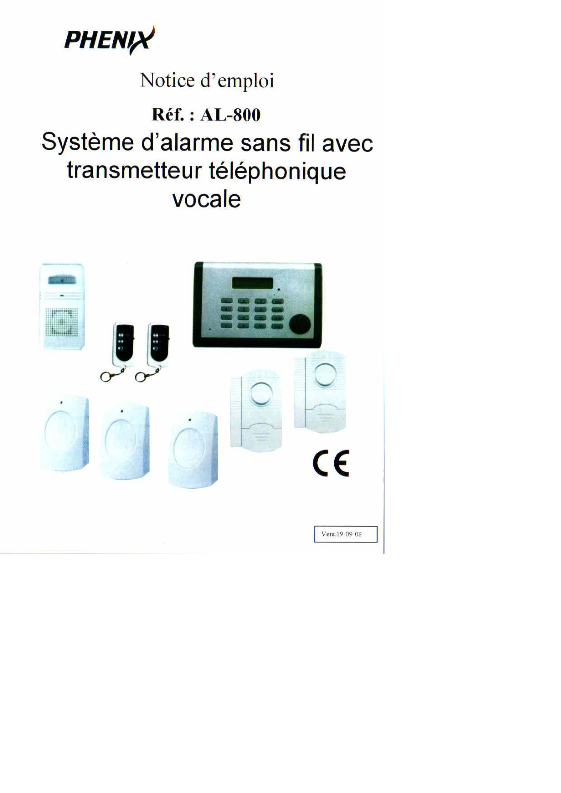 PHENIX AL-800 User Manual - ManualMachine.com