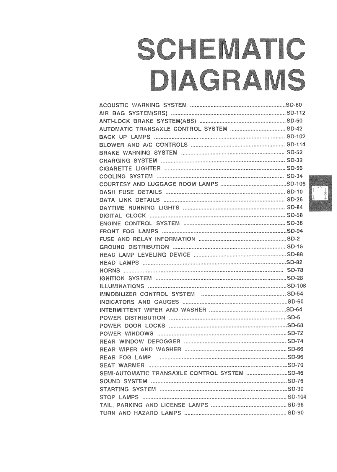 Hyundai Atos 1999 User Manual