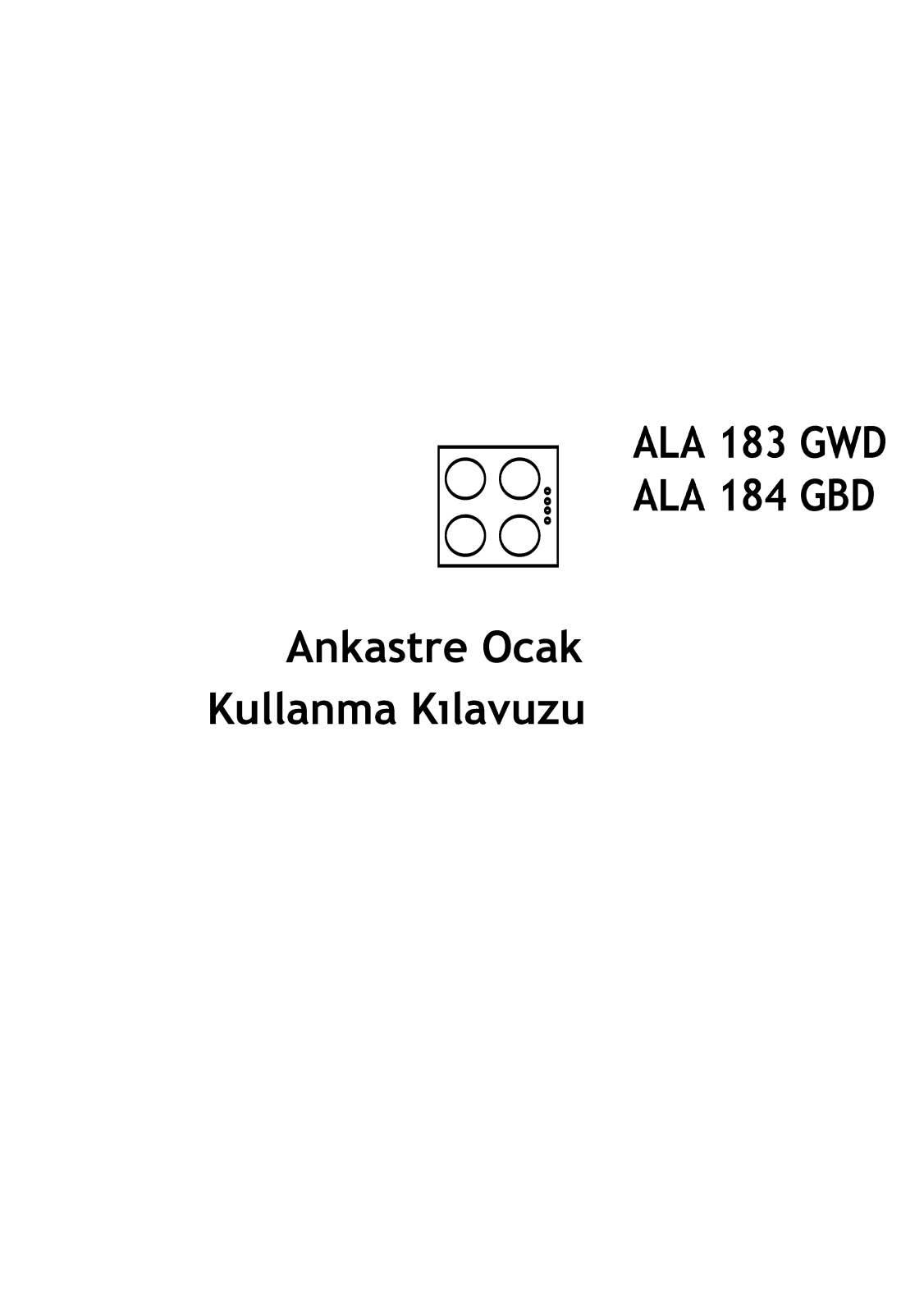 Altus ALA184GBD User manual